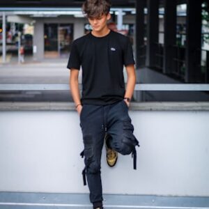 Black Slip-On Sneakers